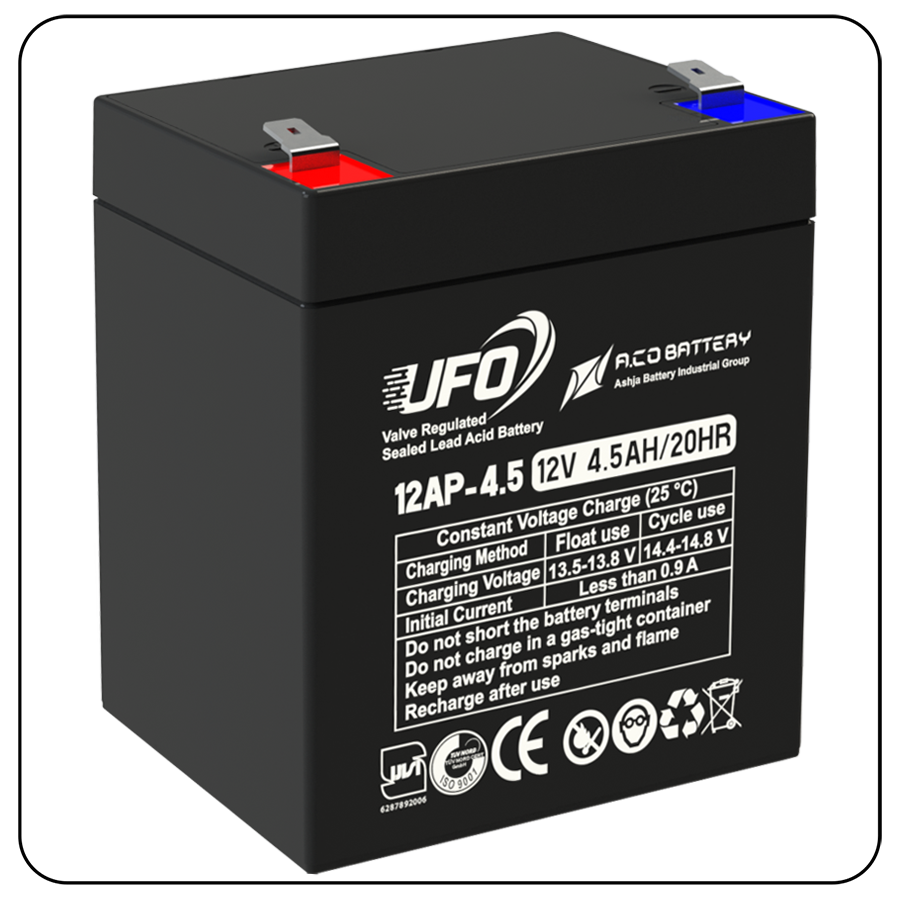 باتری یو پی اس 12 ولت 4.5 آمپر یوفو UFO